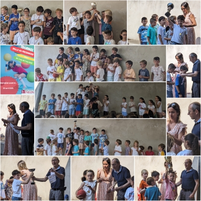 Tournois sportifs, remise des prix