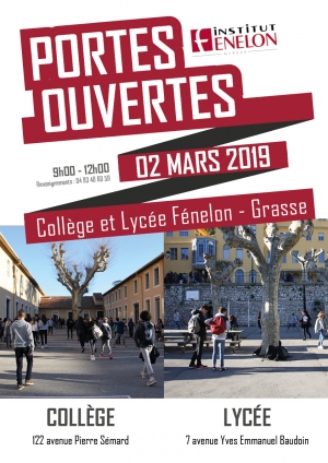 Portes Ouvertes au Coll&egrave;ge et au Lyc&eacute;e