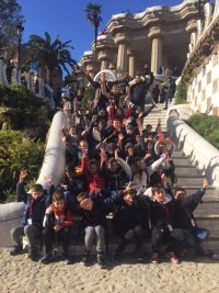 LES CM1"B" &agrave; BARCELONE