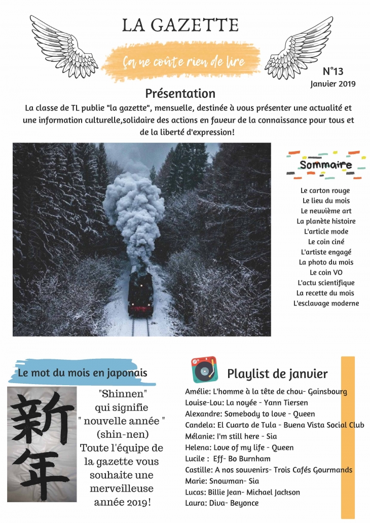 La Gazette des Terminales L