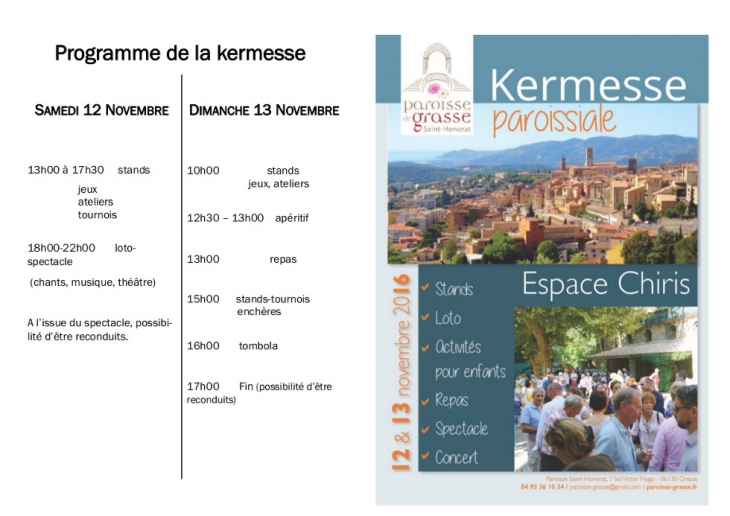 KERMESSE PAROISSIALE