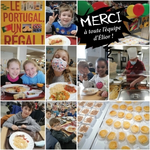 Le POrtugal &agrave; la cantine