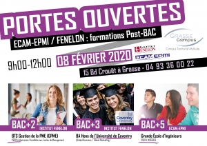 PORTES OUVERTES - Enseignement sup&eacute;rieur