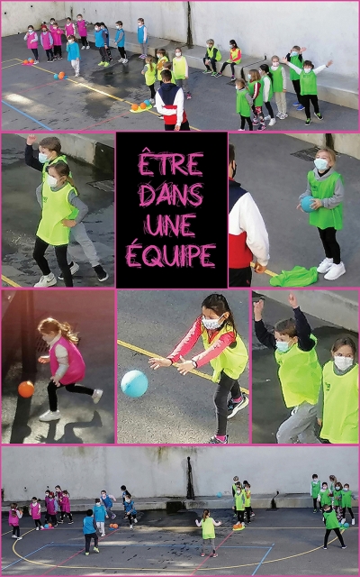 Etre dans une équipe !