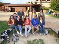 groupe de lycéens à TAIZE - octobre 2014