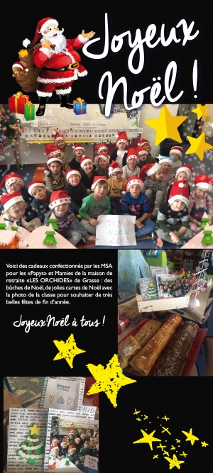 No&euml;l &agrave; l'&eacute;cole
