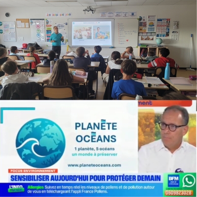 Intervention PLANETE OCEANS en CM2 J