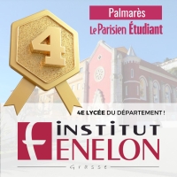 Le Lycée Fénelon : 4e place au palmarès des lycées des Alpes Maritimes !