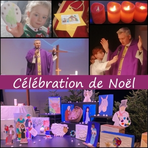 Célébration de Noël à l’école