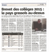 RESULTATS au DNB 2015