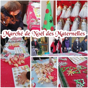 March&eacute; de No&euml;l en maternelle