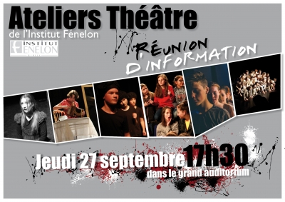 Ateliers Th&eacute;&acirc;tre 2018/2019