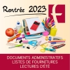 Rentr&eacute;e 2023