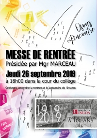 Messe de rentrée