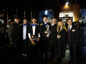 C&eacute;r&eacute;monie de remise des dipl&ocirc;mes BA Hons &agrave; Londres