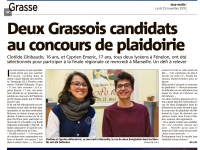 Concours plaidoirie