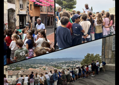 Une visite de « Grasse au Moyen-âge » pour les CM1